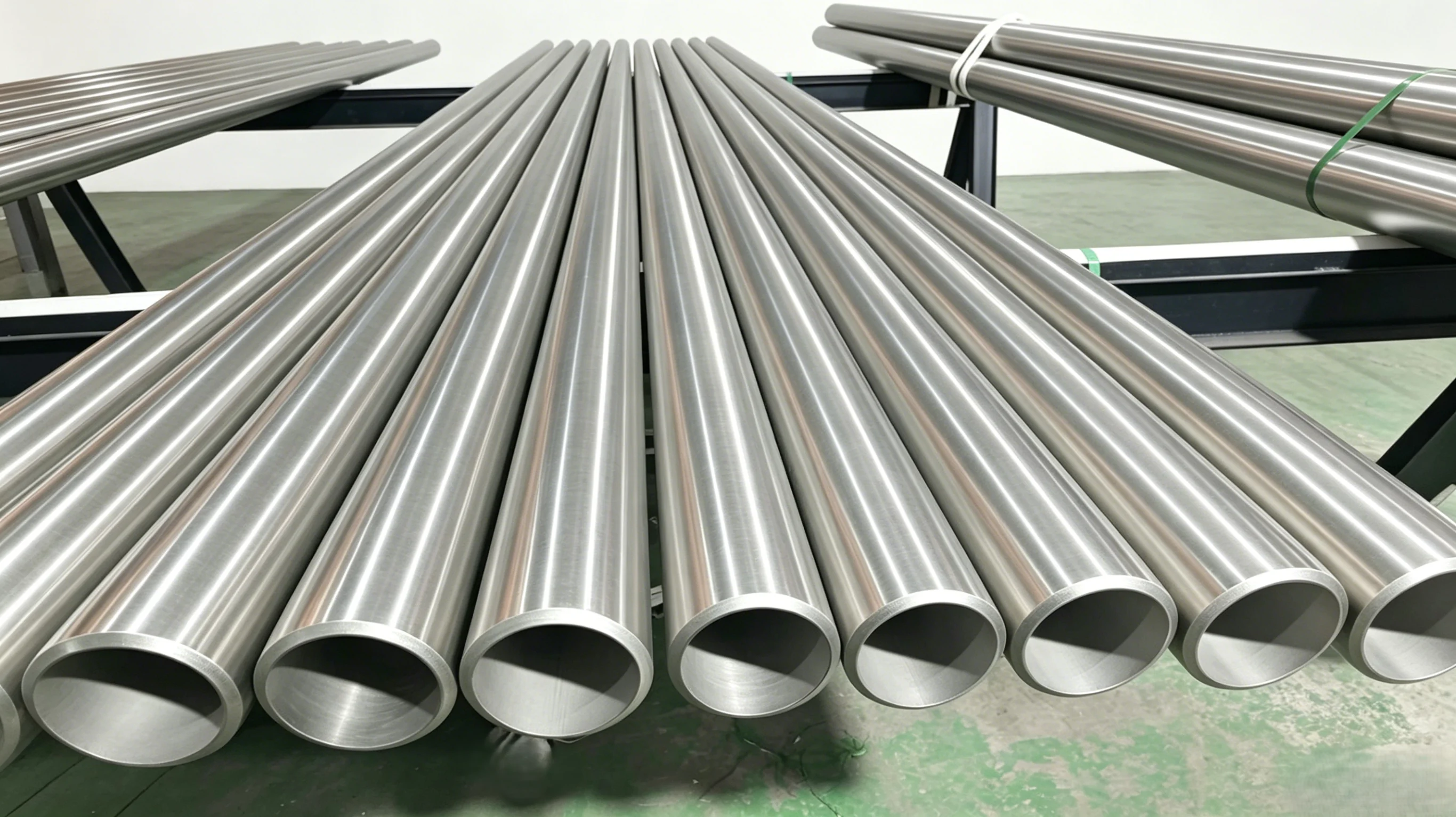 304/316L seamless pipe production