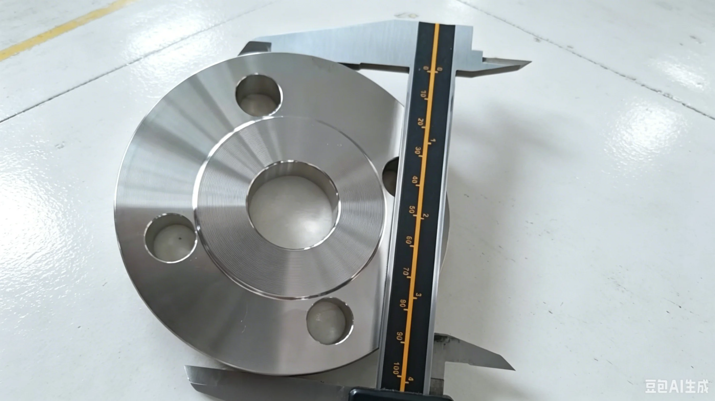 Slip-on flange detail